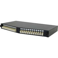 Excel Enbeam 48 Way Angled MM Fibre Panel 24 LC Duplex (48 Fibre)